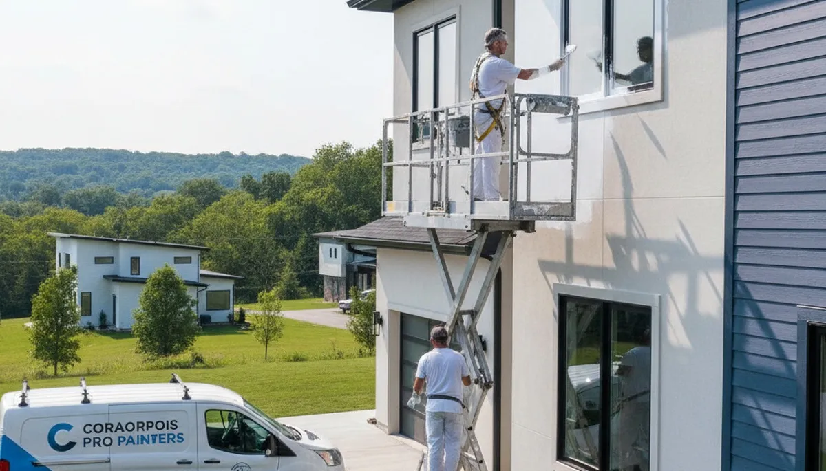 Professional house painting services in Pittsburgh, PA for residential interior and exterior homes