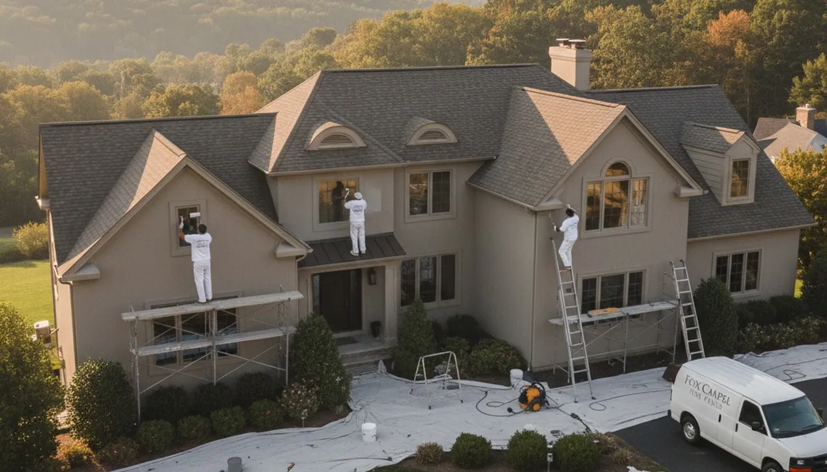 Professional house painting service in Pittsburgh, PA by Painters Pittsburgh PA