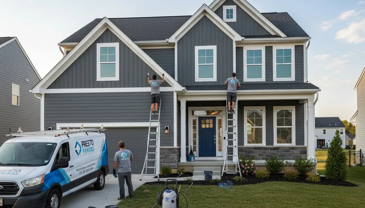 Professional house painting service in Pittsburgh, PA for residential interior and exterior homes