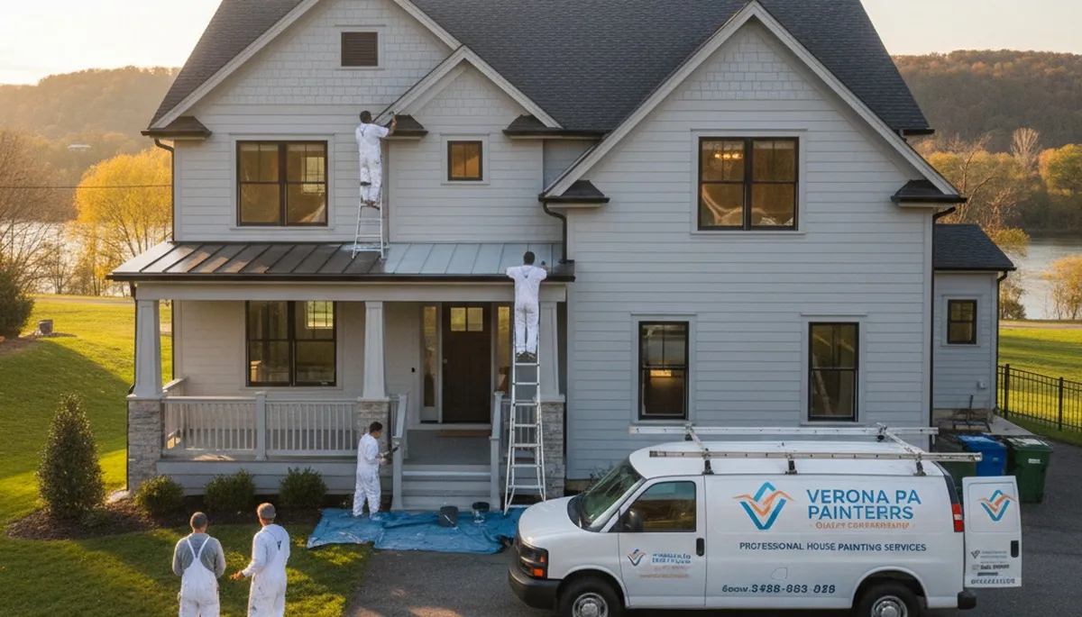 Professional house painting services in Pittsburgh, PA for interior and exterior home painting